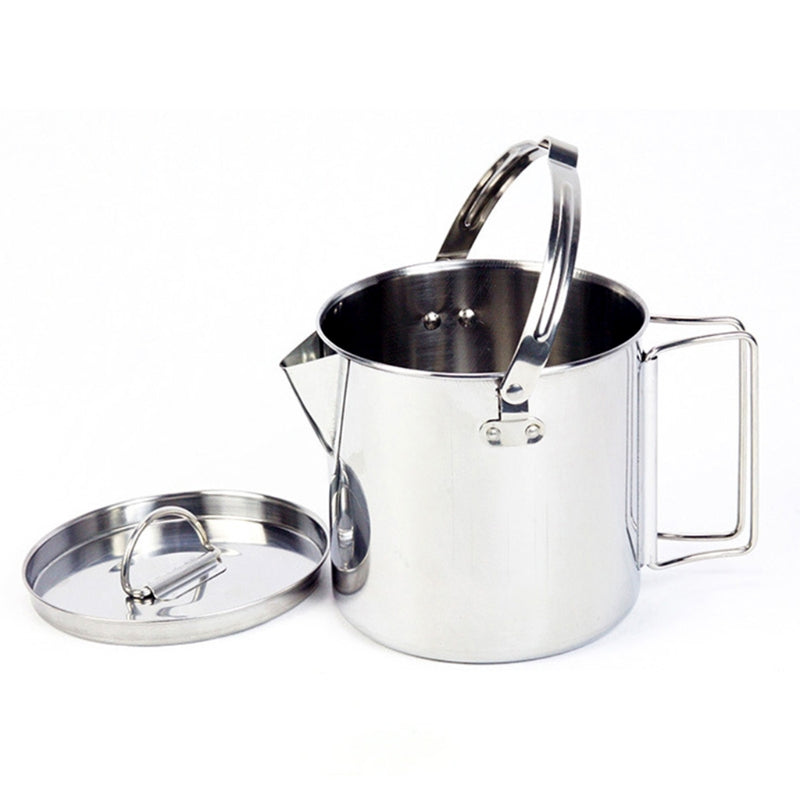 Stainless Steel Outdoor Cooking Kettle and hanging Pot