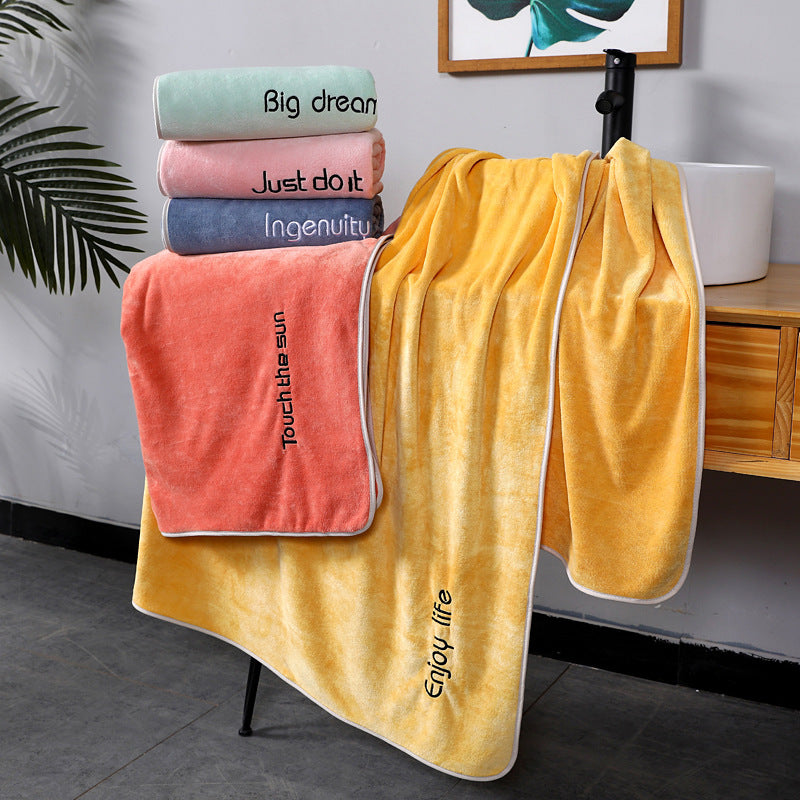 Polyester Fiber Quick-Drying Absorbent Beach Towel