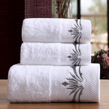 Three-piece Platinum Forged Towel Bath Set