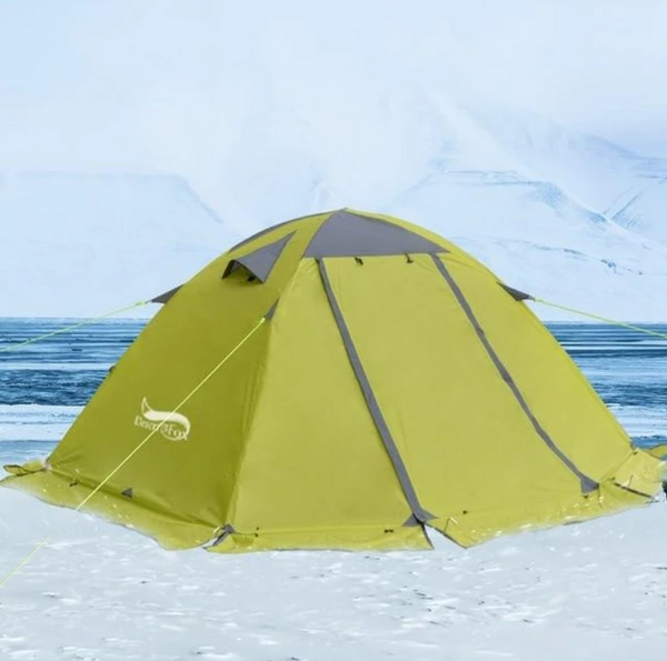 Outdoor Camping Double Aluminum Tent