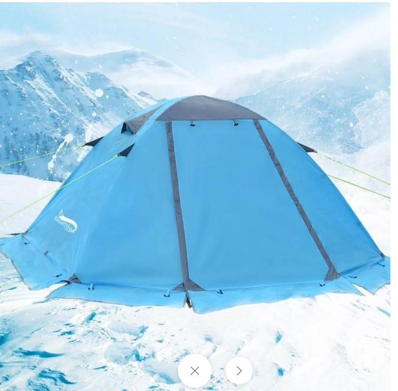 Outdoor Camping Double Aluminum Tent