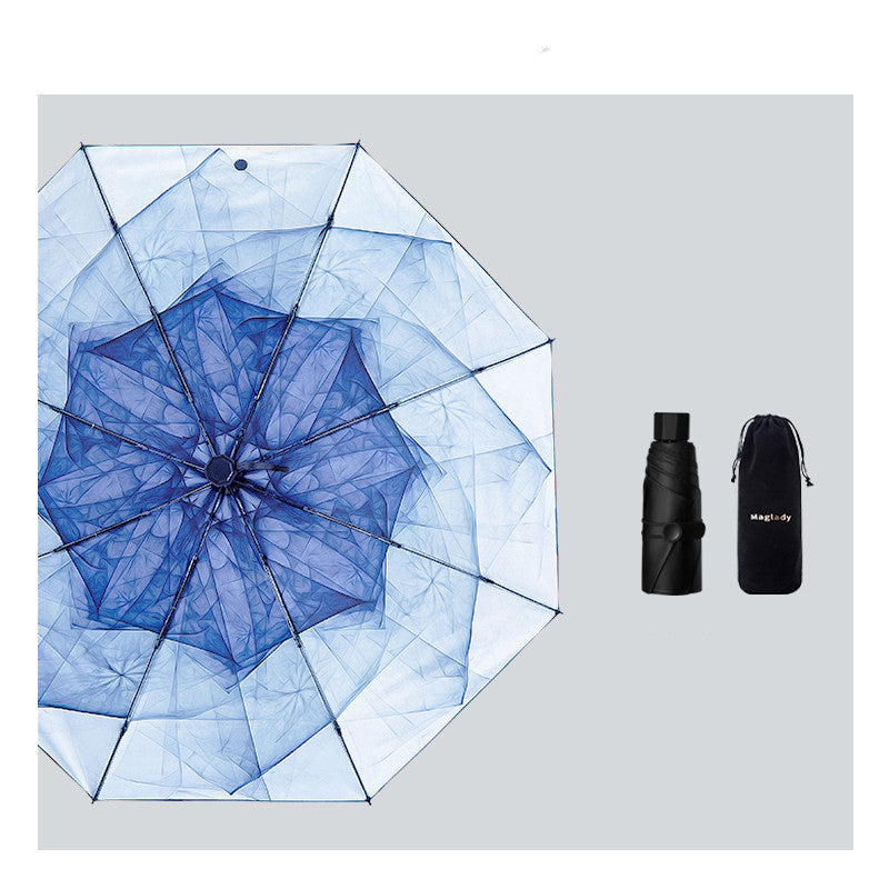 Capsule Sun Protection Umbrella for female