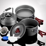Picnic cookware set camping pot set camping pot