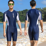 One-Piece UV Protection Swimsuit Men