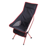 Large Outdoor Folding Fishing Chair With Pillow