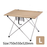 Folding table portable