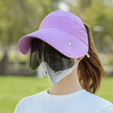 UV Protection Face cover sun hat