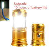Outdoor camping emergency flame light