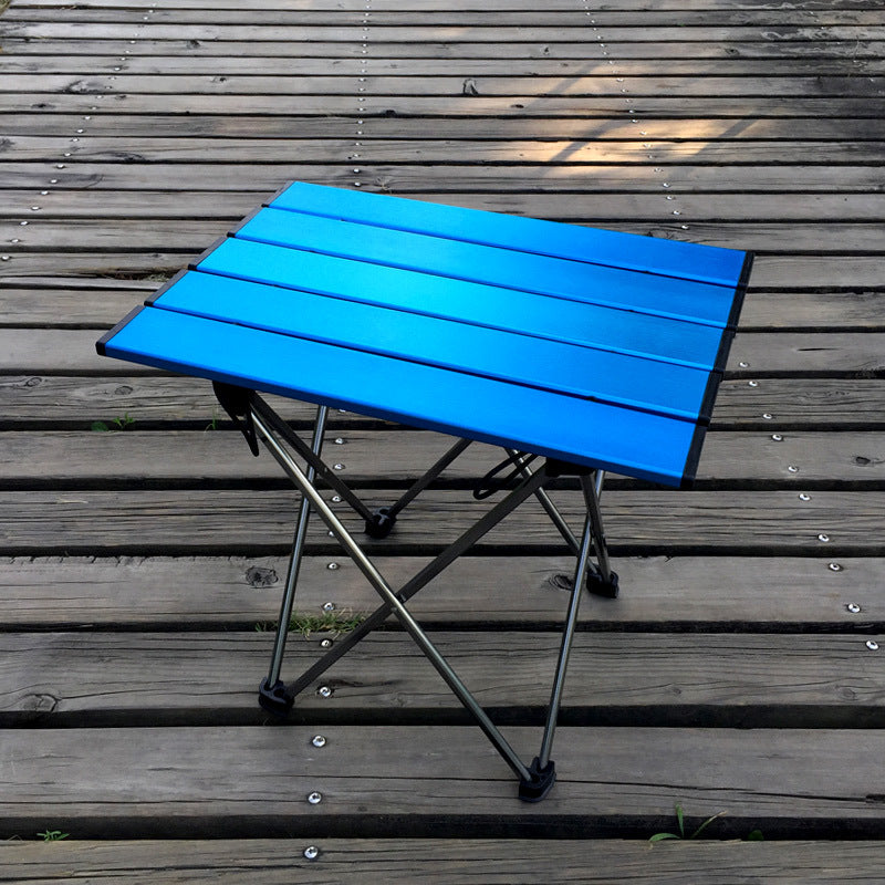 Outdoor camping super alloy folding table