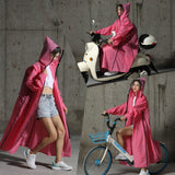 Electric car raincoat