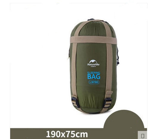 Outdoor adult mini sleeping bag for hiking/camping