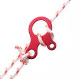 Outdoor camping snail wind rope buckle
