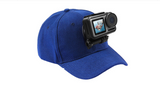 Canvas Sun Hat with Sports Action Camera