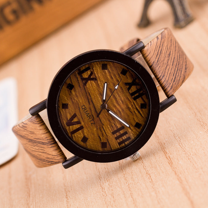 Vintage Wooden Watch