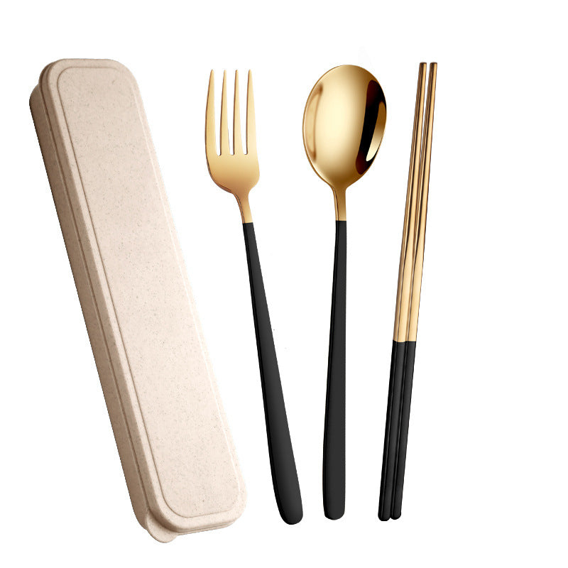 Portable cutlery set