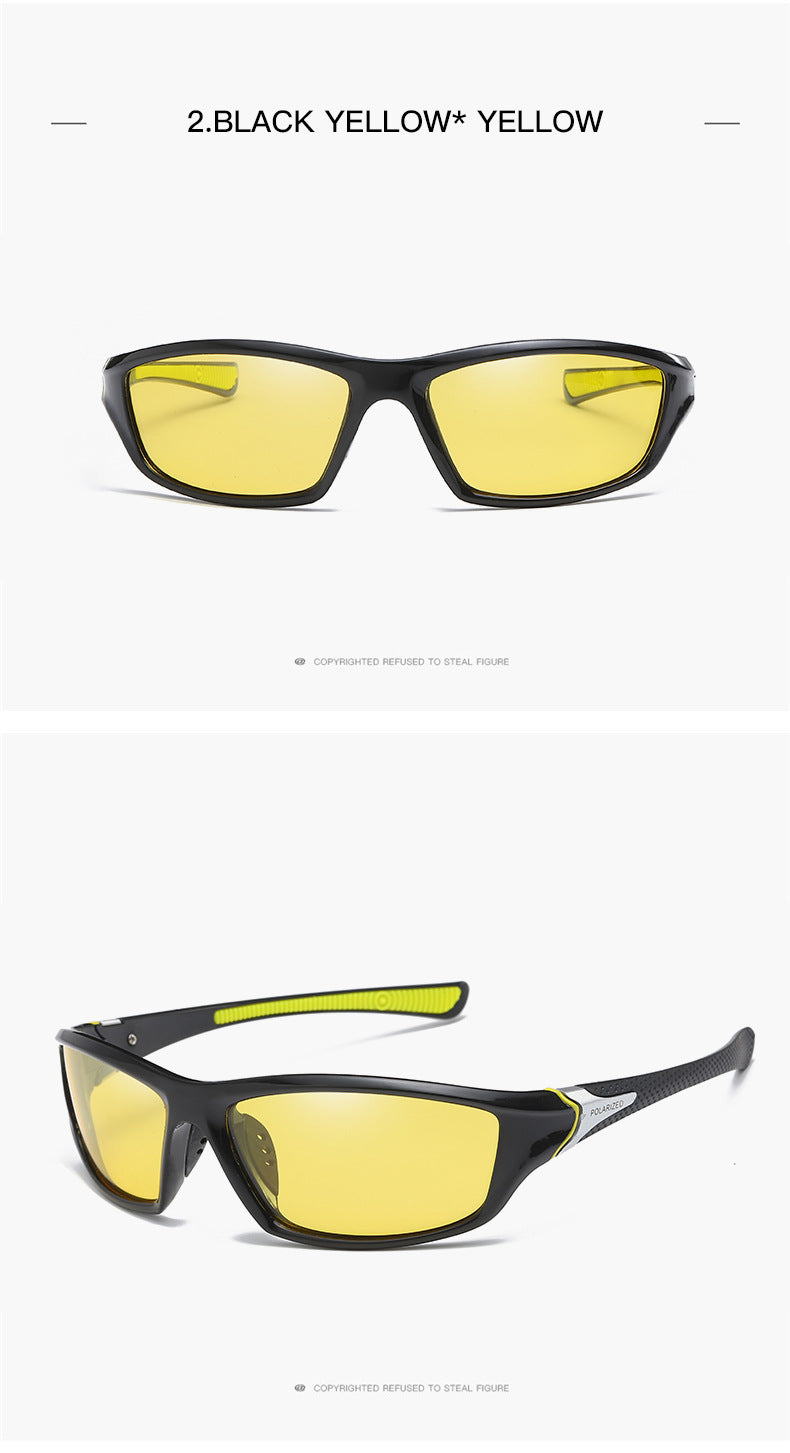 Colorful outdoor hiking sunglasses