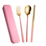 Portable cutlery set