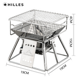 Portable Stainless Steel BBQ Grill for Outdoor/Camping