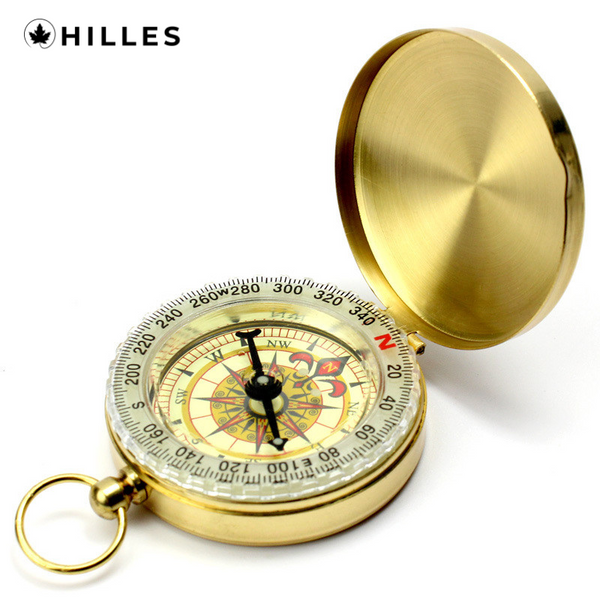 Stainless Steel Compass for Outdoor Hiking Camping