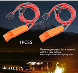 Outdoor Camping Hiking Adventure Survival Rescue Treble Whistle