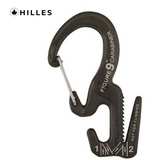 Small Aluminum Rope Tightening Mechanism With Carabiner Clip