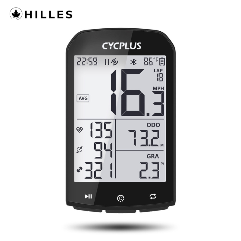 GPS bicycle stopwatch