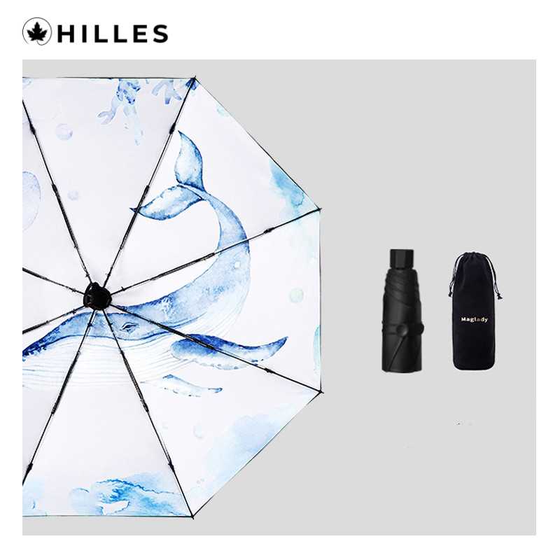 Capsule Sun Protection Umbrella for female