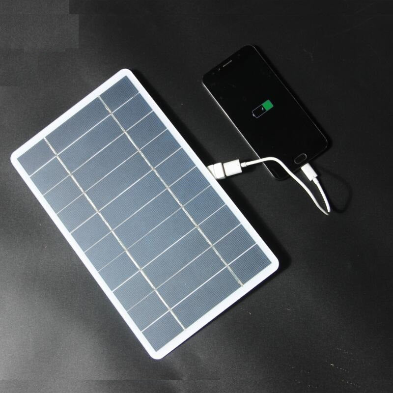 Outdoor Camping Solar Cell Phone Power Bank Charger