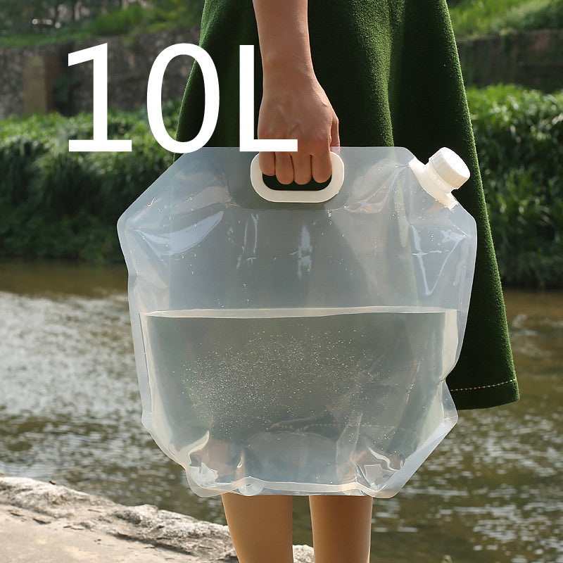 PVC  Camping Hiking Foldable Portable Water Bags Container