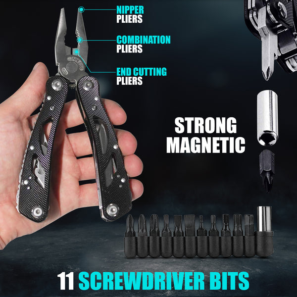 Multitool Pocket Knife Pliers Camping Accessories