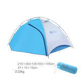 Mountaineering/Camping Windproof & Rainproof Aluminum Alloy Camping Tent